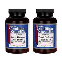 Swanson Yeast Defense Essentials 200 Million Cfu 120 Veg Capsules (2 Pack)