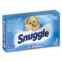 Vend-Design Fabric Softener Sheets, Blue Sparkle, 2 Sheets/Box, 100 Boxes/Carton, New