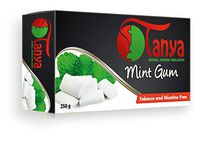 Tanya Herbal 100% Nicotine and Tobacco Free Shisha Hookah Flavors 250G Bag (Mint Gum)