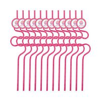 amscan 1st Birthday Girl Krazy Straws