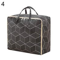 Mggsndi Thick Moisture-Proof Large Capacity Clothes Quilt Storage Organizer Bag Case Container for Travelling, College Carrying, Moving, Camping, Christmas Decorations Storage 4# XL