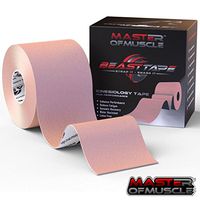 Kinesiology Tape - Ebook for Latest Strapping, Taping Applications - Therapeutic Sports Tape - Knee Shoulder Elbow Ankle Neck, Superior Waterproof & Adhesion - Latex Free FDA & CE Approved (Beige)