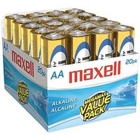 Maxell 20 pk AA Alkaline Batteries