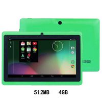 Oguine HD 7" Kids Tablet, Touch Screen Android Bluetooth WiFi Tablet PC Quad-Core 512MB 4/8GB Dual Camera Tablets