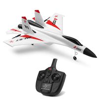 Ama-store Remote Control Airplane, RC Plane Drone with 2.4GHz Control Flying Aircraft for Indoors/Outdoors Flight Toys, Built in 6 Axis Gyro System, EPP Composite Material (White)
