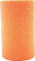 3M 1410BO Vetrap Horse Bandaging Tape, Orange, 4-In. x 5-Yds. - Quantity 18