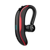 Bluetooth Headset Compatible with iPhone Samsung Android Bluetooth Earpiece Wireless 4.1 Headset for Cell Phones Mic Noise Canceling Hands-Free Ear Hook Earbuds Car Trucker Driving Headphones