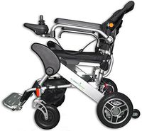 Heavy Duty KD Smart Chair Power Wheelchair, FDA Cleared, Weighs only 59lbs, Max Capacity 330lbs. Perfect for travel