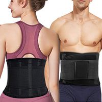 Lower Back Brace, Lumbar Support Belt for Women & Men, Adjustable Waist Trainer Belt for Lower Back Pain Relief, Keeps Your Spine Straight and Safe (3X-Large)