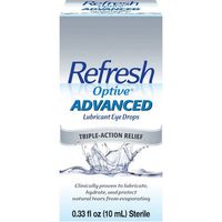 Refresh Optive Advanced Lubricant Eye Drops 0.33 fl oz