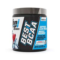 BPI Sports Best BCAA - BCAA Powder - Branched Chain Amino Acids - Muscle Recovery - Muscle Protein Synthesis - Lean Muscle - Improved Performance – Hydration – Rainbow Ice - 30 Servings - 10.58 oz.