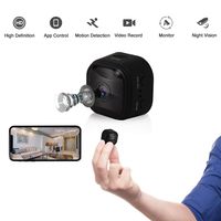 WiFi Mini Hidden Camera Spy Camera with App, 1080P HD, 120 Wide-Angle Lens, Video Camera, Christmas New Year, Covert Nanny Cam, Motion Detection, Night Vision, Security Surveillance Cameras (Black,20