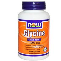 NOW Foods Glycine 1000 mg - 100 Capsules