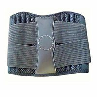 Adjustable Back Brace w/Removable Pad Support Belt for Treatment of Sciatica, Scoliosis, Herniated Disc or Degenerative Disc Disease - Large