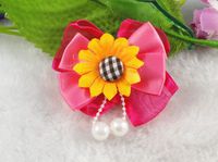 16pcs Organza Polyester Appliques Craft Wedding Party Sewing Decoration U Pick (Rose)