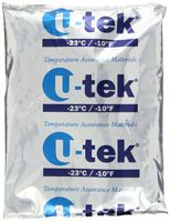 ThermoSafe U-tek 599 Phase Change Material Gel, -23°C Temperature, 9.375" L x 7.75" W x 1" H (Case of 8)