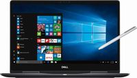 Dell - 2-in-1 15.6" 4K Ultra HD Touch-Screen Laptop - Intel Core i7 - 16GB Memory - NVIDIA GeForce MX130 - 512GB SSD - Abyss Black (Renewed)