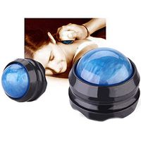 Highpot Back Massage Roller Ball, Pain Relief Back Roller Massager Relax Full Body Tools for Sore Muscle Pain Relief Joint Pain Essential Oils or Lotion Relax (Blue)