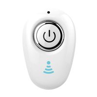 856store Waterproof Mini Wireless Bluetooth Earphone Sports Handfree in-Ear Stereo Earbud Headset - White for iPhone, iPad, iPod, Mp3 Players, Samsung Etc