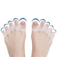 Toe Separators, Toe Separators Stretchers, Hammer Straighten Correct Bunion Pain Toe, Shoe Stretcher for Women and Men, 2 Pairs