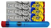 The Bulldog Amsterdam Silver King Size Slim Rolling Papers (3 Packs) with Rolling Paper Depot XL KewlTube
