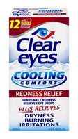 Clear Eyes | Cooling Comfort Redness Relief Eye Drops | 0.5 FL OZ