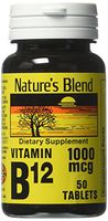 Nature's Blend Vitamin B12 1000 mcg Tablets - 50 ct