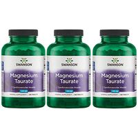 Swanson Magnesium Taurate 100 mg 120 Tabs 3 Pack