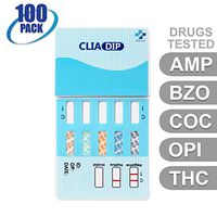 MiCare [100pk] - 5-Panel Urine Drug Test Card (AMP/BZO/COC/OPI/THC) #MI-WDOA-754