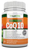 CoQ10 200mg (Double Strength), 120 Capsules - High Absorption Coenzyme Q10 - Scientifically Proven Extra Strength CoQ10 Ubiquinone - 4 Month Supply!