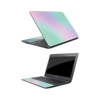 Mightyskins Skin Compatible with Hp Chromebook 11 (2018) 11.6" - Cotton Candy | Protective, Durable, and Unique Vinyl Decal Wrap Cover | Easy to Apply, Remove, and Change Styles | Made in The USA
