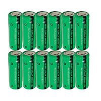 Rechargeable 2/3aaa Battery 1.2v ni-mh Battery 400mAh Count :Pcs (12)