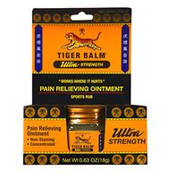 Tiger Balm Ultra Strength 0.63 oz (Pack of 4)