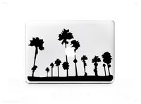 Palm Trees Beach Scape Tropical Ocean Sticker Decal For MacBook Pro