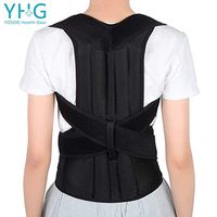 Back Brace Posture Corrector, Adjustable Back Shoulder Lumbar Waist Support Belt for Men and Women, Improve Posture, Prevent Slouching, Pain Relief (L 31"-42")