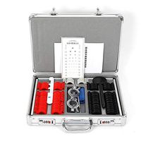 Optometry Optical Trial Lens Full Kits Plastic Rim 104PCS/SET W/Trial Frame USA