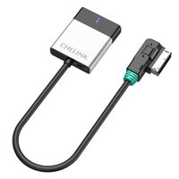 CHELINK Bluetooth Car Kit AMI/MDI/MMI Music Interface Adapter for in Car iPod Integration fit for Audi, VW, Mercedes