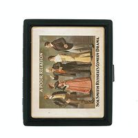 Metal Cigarette Case Vintage Poster D-120 Poor Relation Russell's Comedy Drama