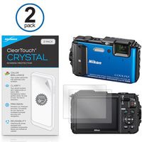 Nikon Coolpix AW130 Screen Protector, BoxWave® [ClearTouch Crystal (Single Pack)] HD Film Skin - Shields From Scratches for Nikon Coolpix AW130