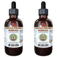 SLEEPALL - Alcohol-Free Hawaii Pharm Fast Acting Extra Strength Sleep Aid Natural Premium Quality Sleep Support Liquid Herbal Extract 2x2 fl.oz