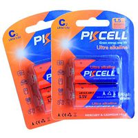 4 x 1.5V 990min LR14(AM-2) MN1400 E93 C Size Alkaline Batteries