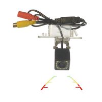 LED HD CCD Night & Adjustable Angle Car Rear View Camera for Honda Accord/Spirior / Honda City/Fit Sedan/Honda Civic/Ciimo / Honda Crider & Waterproof and Shockproof Reversing Backup Camera (12 LED)