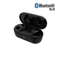 Wireless Earbuds - Bluetooth 5.0 Stereo Noise Canceling Headphones with Deep Bass, Built-in Microphone, in-Ear Headphones with Charging Box Compatible with iOS/Airpods/iPhone/Samsung/Android