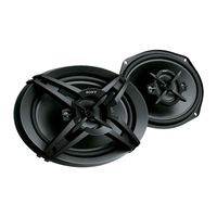 Sony XS-R6946 6"x9" 430W Max Xsr Series 4-Way 4 Ohms Impedance Car Audio Coaxial Stereo Speakers (Renewed)