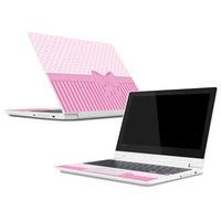 Mightyskins Skin Compatible with Lenovo Chromebook C330 (2018) - Pink Present | Protective, Durable, and Unique Vinyl Decal Wrap Cover | Easy to Apply, Remove, and Change Styles | Made in The USA