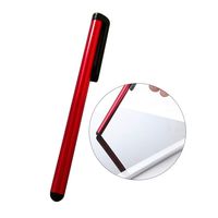 FAgdsyigao Universal Capacitive Touch Screen Pens, Metal Writing Stylus Pen for Mobile Phone Tablet Red