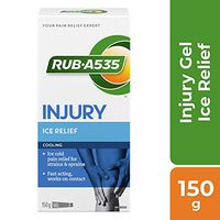 RUB A535 ICE GEL For Relief of Arthritic Pain, Stiff & Sore Muscles & Back Pain LARGE 150 g