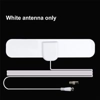 Dailyfun 150 Miles HDTV Indoor TV Antenna Built-in Car Antenna DVB-T2 ATSC 1080P Digital Amplifier High Gain Satellite Receiver Compatible with 720p, 1080i, 1080p Ideal