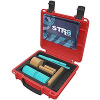 STR8 Brand - Smoking Roll Kit V3, Watertight, Smell Proof, Lockable, Travel Case (Red)