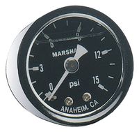 Fragola 900018 Fuel Pressure Gauge (060 Psi Liquid Filled)